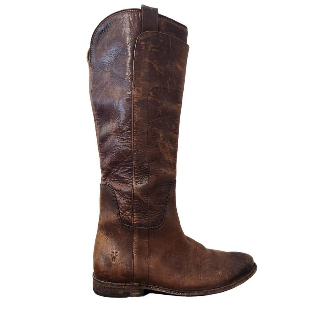 Frye Paige Tall Riding Boots Size 5.5 Frye Brown Riding Boots Frye Riding Boots